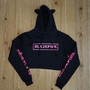 BLACKPINK Croptop Hoodie Jisoo Size Small